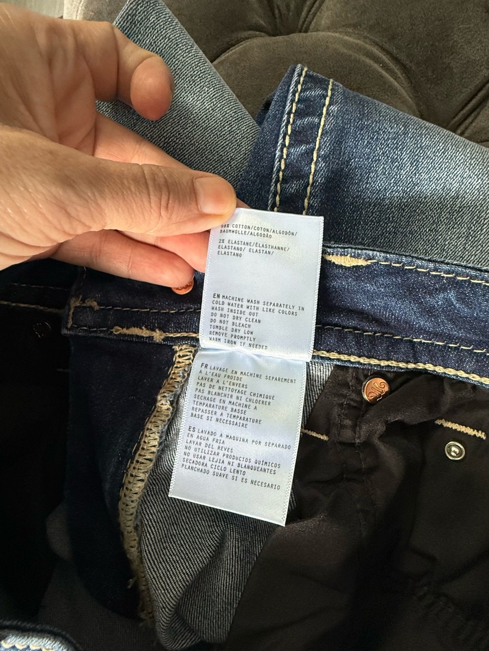 NWT Miss Me Mid-Rise Bootcut Jeans - Wing & Floral Embroidery - Size 27/32 - Picture 13 of 16